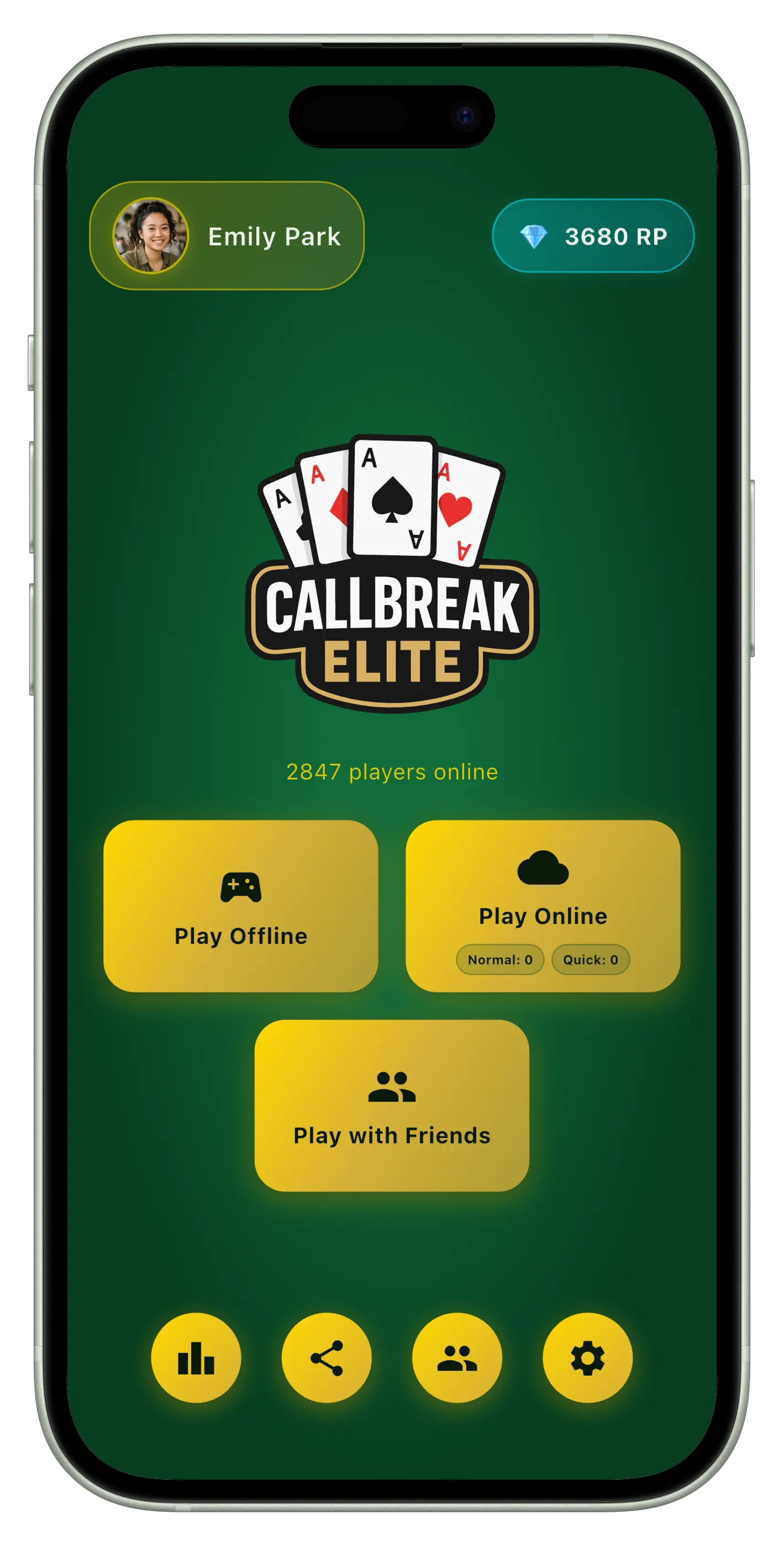 Callbreak Elite screenshot 1